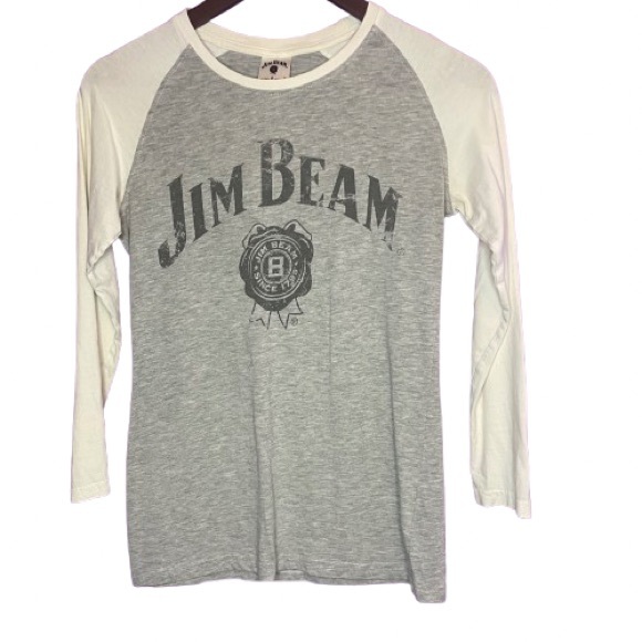 Other - Jimmy Beam Bourbon Raglan T-Shirt Small